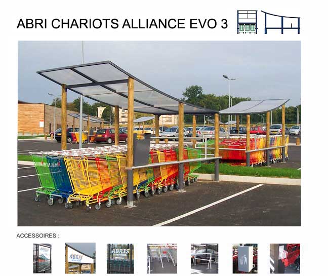 abris chariots ALLIANCE EVO-3